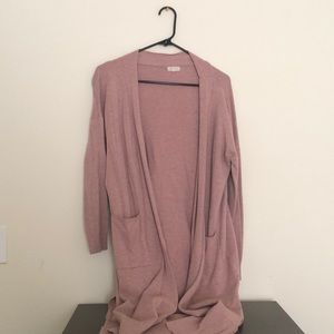 Soft Pink blush cardigan